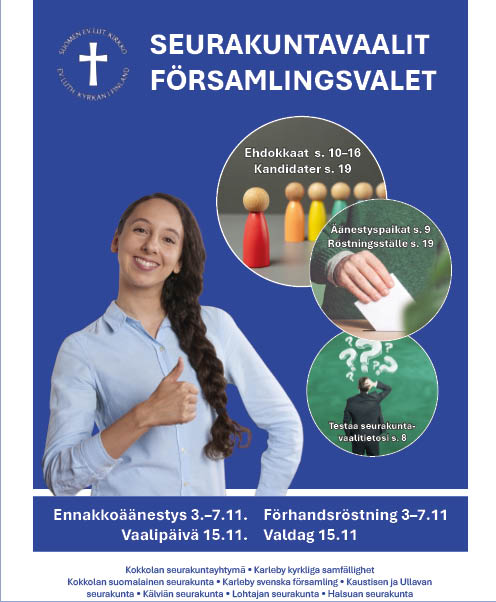Vaalilehden kansi.